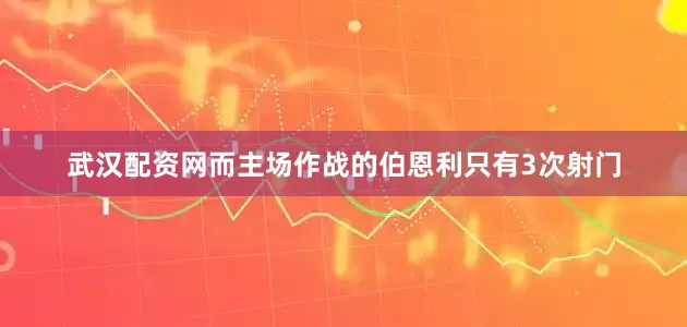 武汉配资网而主场作战的伯恩利只有3次射门